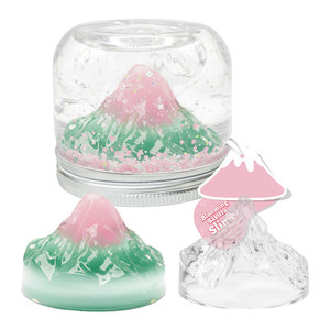 Fournitures personnalisées pour slime : Jouet souple, pâte à modeler, slime Bloom Sakura pour enfants, artisanat de slime avec conteneur de rangement en forme de <span class=keywords><strong>montagne</strong></span> - Product Image 2