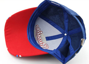 Factory Wholesale 6 Panel High Quality 2 Tone 3d Embroidery Custom Soft Cotton Sports <strong>Cap</strong> Racing <strong>Cap</strong> <strong>Baseball</strong> <strong>Caps</strong> Hats Navy - Product Image 5