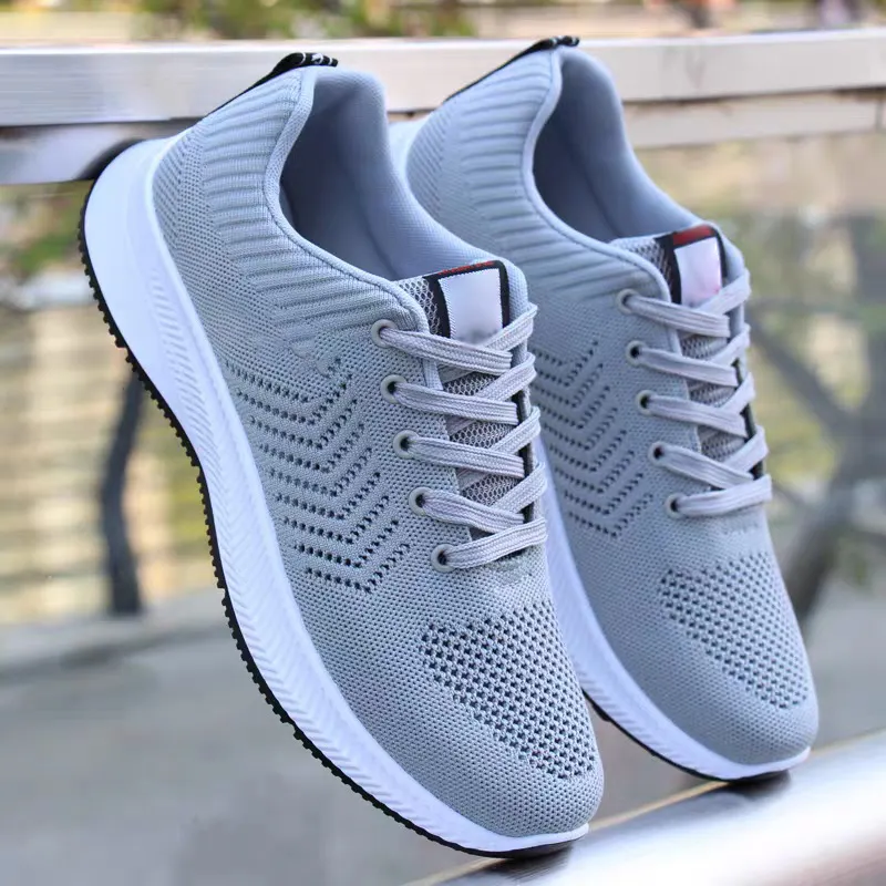 Cheap Breathable Athletic Shoe, Lightweight Cushion Training Footwear Men Running Walking Shoes Casual Fashion Sneakers/