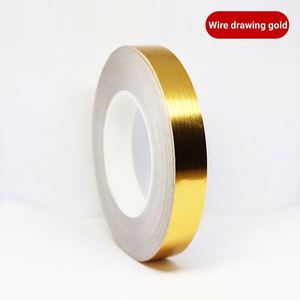 Factory Gold Waterproof Self Adhesive Tile Sticker Narrow Finishing Tile <b>Gap</b> Decorative Tape Tape for House Decoration - Product Image 5