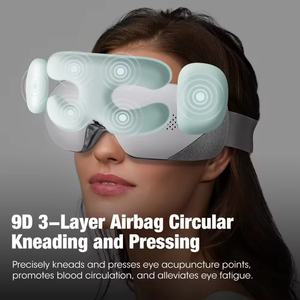 Masajeador Eléctrico de Ojos 3D con Compresión Caliente, Plegable, con Presión de Aire, Masajeador Inteligente para Ojos - Product Image 2