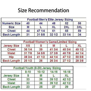 批发美式足球球衣最佳刺绣Nfling球衣男士 - Product Image 3