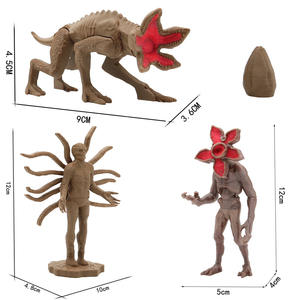 Figuras Artesanales de <span class=keywords><strong>Stranger</strong></span> <span class=keywords><strong>Things</strong></span>, <span class=keywords><strong>Serie</strong></span> Completa, Artículos Decorativos de Mesa Relacionados con la Película, en Caja y Bolsa de Embalaje - Product Image 3