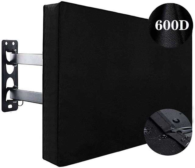 600D Heavy Duty 50inch Waterproof Oxford TV Cover Outdoor Furniture Cover