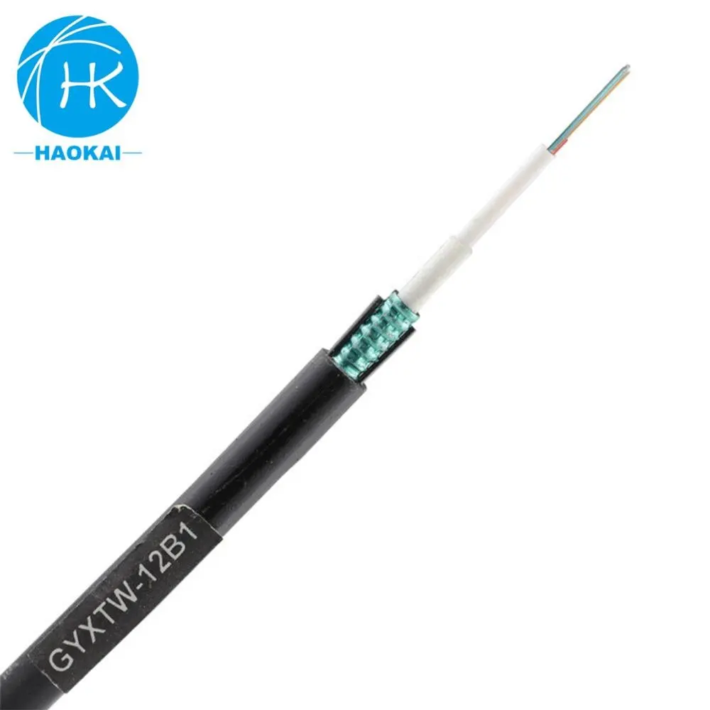 Gyxtw Optic Cable Super Quality G652d Om3 Armored 12 Core Optical Fiber