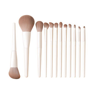 Ensemble de 10 pinceaux à paupières en fibres synthétiques FuYang Large Cloud Porcelain pour eye-<span class=keywords><strong>liner</strong></span>, fard à paupières, fard à nez et blush - Product Image 1