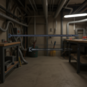 Abrazadera para cables 765 EN Longitud L Ancho A para cables y alambres - Product Image 3