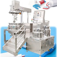 Nouvelle arrivée : usine de fabrication de dentifrice, machine homogénéisatrice à vide, ligne de production de dentifrice