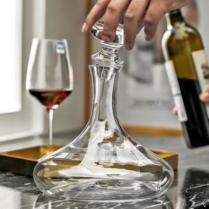 XC verrerie, vente chaude, vin rouge fait à la main 4 verres E décanteur pour hôtel Restaurant festin - Product Image 3
