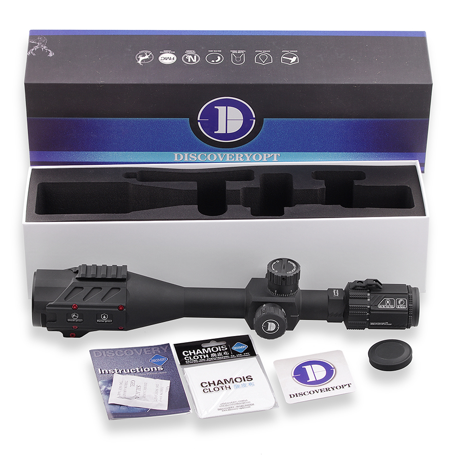 Discovery FFP 4-16X44SF DLT Reticle Scope: Shock-Proof, Fog-Proof