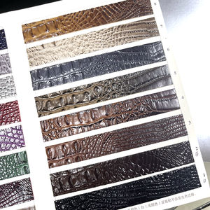 Искусственная искусственная кожа из крокодиловой кожи из ПВХ, Роскошная искусственная кожа из ПВХ, тиснение для обуви, сумки - Product Image 4