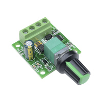 Module de carte de contrôle de vitesse de moteur basse tension 2A, courant de sortie DC max. 2A, tension réglable 1.8V 3V 5V 6V 12V