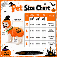 Costume d'Halloween ajustable pour petits chiens de 2 à 10 kg, tenue de cosplay pour animaux de compagnie douce, extensible et respirante, facile à mettre et à enlever avec velcro