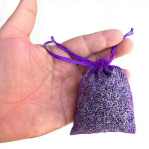 Sachets de lavande les plus vendus, motif végétal, bourgeons de lavande séchés naturellement, désodorisant pour la maison, le bureau, la voiture, l'hôtel, coffret cadeau - Product Image 5