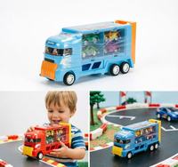 Camion-citernes lanceur de bonbons et jouets avec mini-lanceur de voitures, bonbons pressés, cadeau fantaisie pour enfants, vente en gros, usine OEM