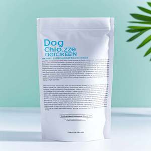 Custom Freeze-Dried Chicken Breast <b>Dog</b> <b>Treats</b> Moisture-Proof Teething Stick Zip Lock Stand <b>Pouch</b> for Storage Pet Food - Product Image 4