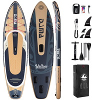 Service de personnalisation de logo DAMA : Planche de paddle légère et portable en PVC pour yoga, course, surf, loisirs en famille, pour plateformes e-commerce
