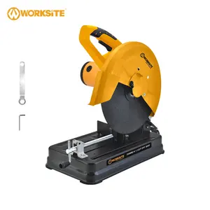 WORKSITE-Sierra de corte de hormigón de alta velocidad para carpintería, herramienta eléctrica portátil de 220V, sierra de corte abrasiva de Metal