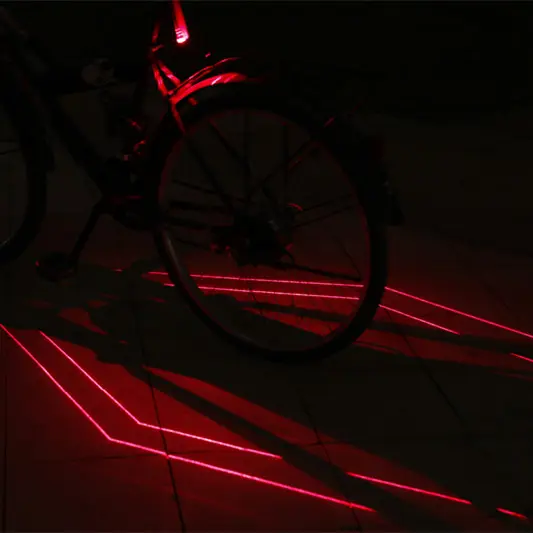 Best Quality Bicycle Light LED Laser Tail Light Rechargeable Rear Light For Night Ride