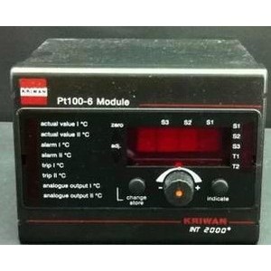 KRIWAN INT2000 Temperature <b>Controller</b> Pt100 6 <b>Wire</b> Failure Protection Germany Made - Product Image 3