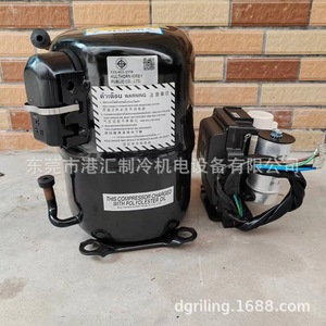 คอมเพรสเซอร์ทำความเย็น Kk รุ่น Wj2450zk 1 1/4 แรงม้า น้ำยา R404 ระบายความร้อนด้วยอากาศ สำหรับใช้งานในอุตสาหกรรม - Product Image 3