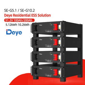 10kwh Резервная мощность 51,2 В 100Ah 200Ah литиево-ионный аккумулятор для солнечной системы хранения энергии для дома для 10kw Deye инвертор - Product Image 1