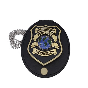 <span class=keywords><strong>Badge</strong></span> di Sicurezza 3D Personalizzati con Porta <span class=keywords><strong>Badge</strong></span> in Pelle, <span class=keywords><strong>Badge</strong></span> Personalizzato da Portafoglio - Product Image 3