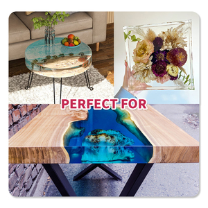 Resina Epossidica per Colate Profonde 1.5 Galloni 2:1 per 2 Pollici, Resistente ai Raggi UV, Adatta agli <span class=keywords><strong>Alimenti</strong></span>, Lucida per Artigianato Fai-da-te, Conservazione Fiori, Piani Tavolo - Product Image 4