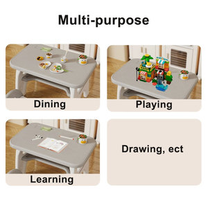 <span class=keywords><strong>Table</strong></span> et chaise d'<span class=keywords><strong>activités</strong></span> en plastique pour enfants en bas âge, pour la maternelle et les élèves de préscolaire - Product Image 4