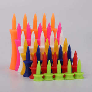 Vente en gros de nouveaux tees de golf en plastique blancs, design unique, crâne et os croisés, 3 1/4 pouces - Product Image 6