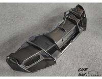 Kit carrosserie diffuseur arrière en fibre de carbone style M amélioré pour Lamborghini Huracan LP610 – Lèvre de pare-chocs arrière – Accessoire populaire pour la mise à niveau