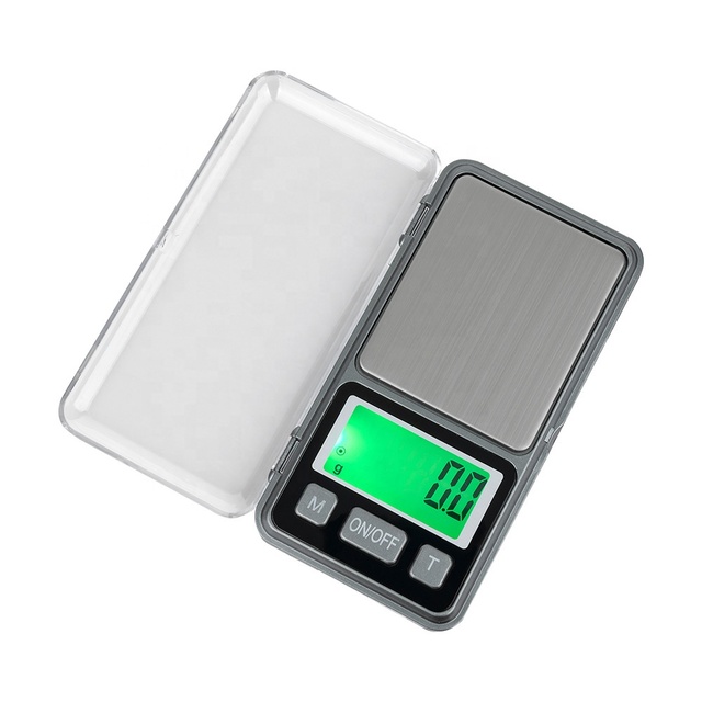 Thin Digital Weight Scale for Jewelry Efficiently Measures and Determines Precious Piece Weights