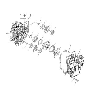 21N-38-00080 21N-38-00090 21N-38-00092 Ensemble de prise de force pour PC1250 PC1250SP - Product Image 6