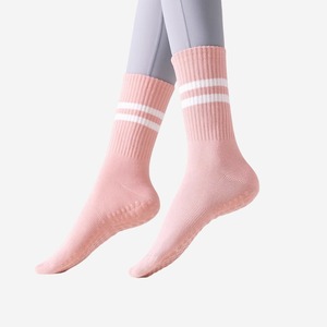<strong>Custom</strong> Design Anti Slip Women Sport <strong>Socks</strong> <strong>Custom</strong> Logo Cute Embroidery Gym Yoga Pilates Grip <strong>Socks</strong> - Product Image 3