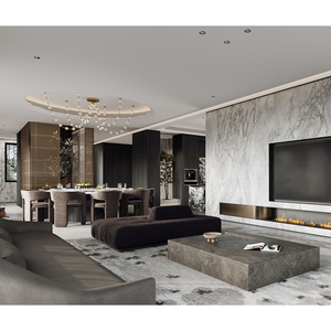 Ensemble de meubles de suite de chambre principale d'hôtel 5 étoiles de luxe moderne en tissu haut de gamme - Product Image 4