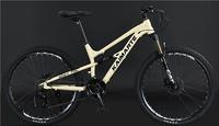 Vélo de montagne souple en alliage d'aluminium 30 vitesses à double absorption des chocs pour adultes et adolescents.