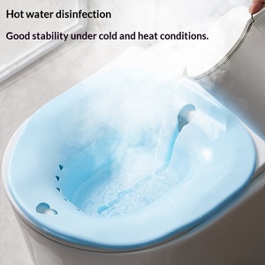 Asiento <span class=keywords><strong>de</strong></span> <span class=keywords><strong>Baño</strong></span> para Inodoro, para Cuidado Postparto y Hemorroides, Asiento Plegable para Vaporización Yoni, para <span class=keywords><strong>Baño</strong></span> <span class=keywords><strong>de</strong></span> Sales <span class=keywords><strong>de</strong></span> Epsom, Bidé Portátil - Product Image 4