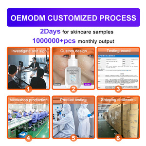 Siero Viso con Bakuchiol, Acido Ialuronico, Vitamina <span class=keywords><strong>C</strong></span> ed E per Schiarire, Rassodare e Idratare, Cruelty-Free e Oil-Free - Product Image 5