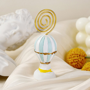 Nuovo arrivo-aria calda nuvole bianche palloncino portacarte festa decorazione tavolo bomboniere - Product Image 5