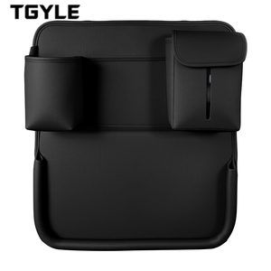 Support de fixation pour dossier de siège auto, Organisateur de voiture pour <span class=keywords><strong>enfants</strong></span>, Boîte à mouchoirs, Tablette pliable arrière - Product Image 1