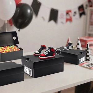 Boîtes cadeaux personnalisées pour chaussures, mini-emballages de baskets pour fêtes, étiquettes modifiables, bonbons, biscuits, boîte à chaussures personnalisée - Product Image 6