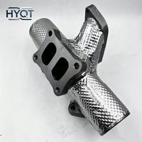 1005975952 1006441076 1000720183 1000721194 Ensemble de protection thermique de tuyau d'échappement arrière Weichai de haute qualité pour Shacman Howo