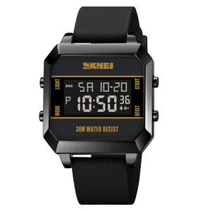 Relojes Sport Original SKMEI 1848 Watches Digital Wrist Watch Men Stainless Steel Case Back Water Proof Watch