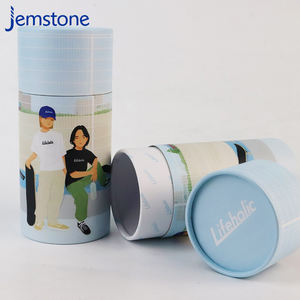 โรงงานทางกายภาพขายส่งกล่องบรรจุภัณฑ์กระบอกบรรจุภัณฑ์หลอดกระดาษคราฟท์แบบกําหนดเอง - Product Image 5