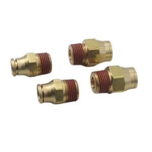 Dot Brass 90 Độ Nam Xoay Chạy Khuỷu Tay Phù Hợp Không Khí Phanh Ống Phù Hợp - Product Image 5