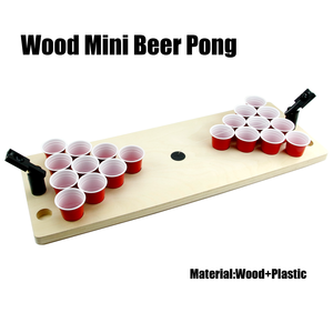 Juego de Mesa de Madera <span class=keywords><strong>para</strong></span> <span class=keywords><strong>Beber</strong></span> <span class=keywords><strong>Cerveza</strong></span> Mini Shot Beer Pong, Venta Directa de Fábrica, <span class=keywords><strong>para</strong></span> Llevar y <span class=keywords><strong>para</strong></span> el Hogar - Product Image 3