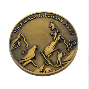 Pièce commémorative personnalisée personnalisée sans minimum Arbre de <span class=keywords><strong>vie</strong></span> Lettre de <span class=keywords><strong>motivation</strong></span> inspirante Pièce souvenir - Product Image 4