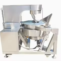 Machine industrielle de production de pop-corn au caramel, ligne de mélange et de revêtement automatisée, moteur, pompe pour usage commercial, acier inoxydable 304
