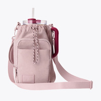 Bouteille d'eau de sport imperméable avec logo personnalisé, sac magnétique à bandoulière pour bouteille d'eau de sport, en rose Atlas