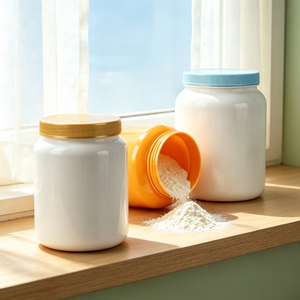 1200ml 1500ml 2200ml Food Grade PET Plastic <b>Bottle</b> for Milk Powder Supplement Powder Support Customization - Product Image 2